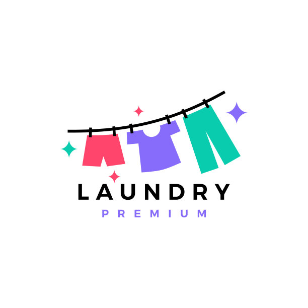 洗衣烘干衣服标志图标图片下载