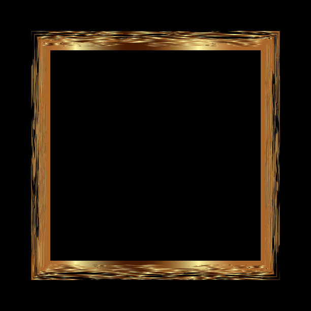 金框装饰艺术垃圾图片下载