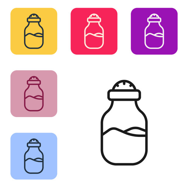 黑色线条的香料在白色上可以象征孤立图片下载