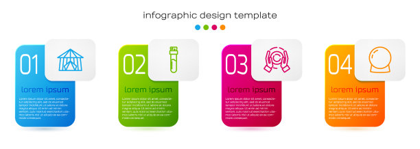 设线马戏团帐篷瓶子与药水魔术图片下载