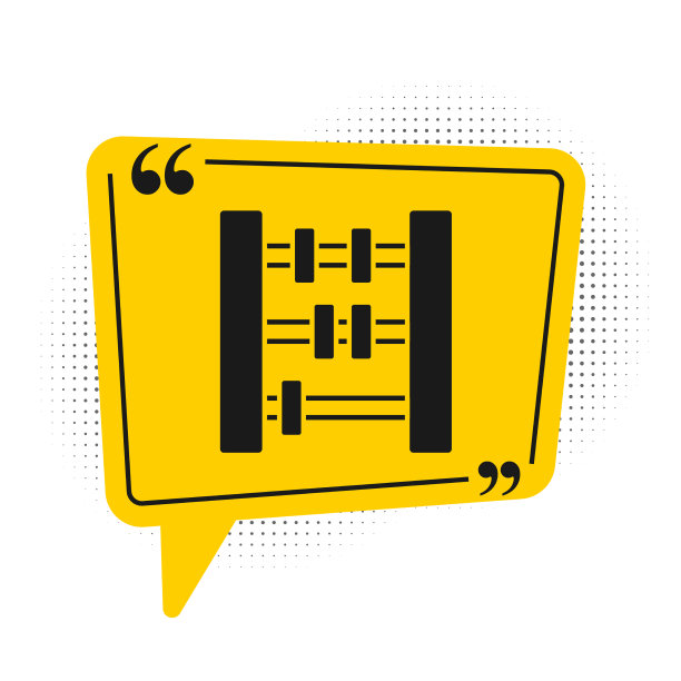 黑色算盘图标孤立在白色的背景图片下载