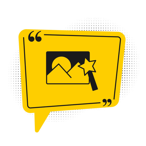 黑色照片修饰图标孤立的白色图片下载