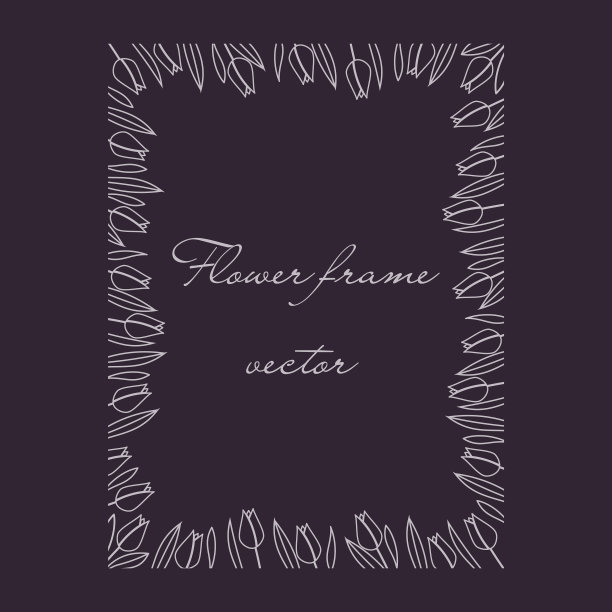 用于照片和海报的花架图片下载