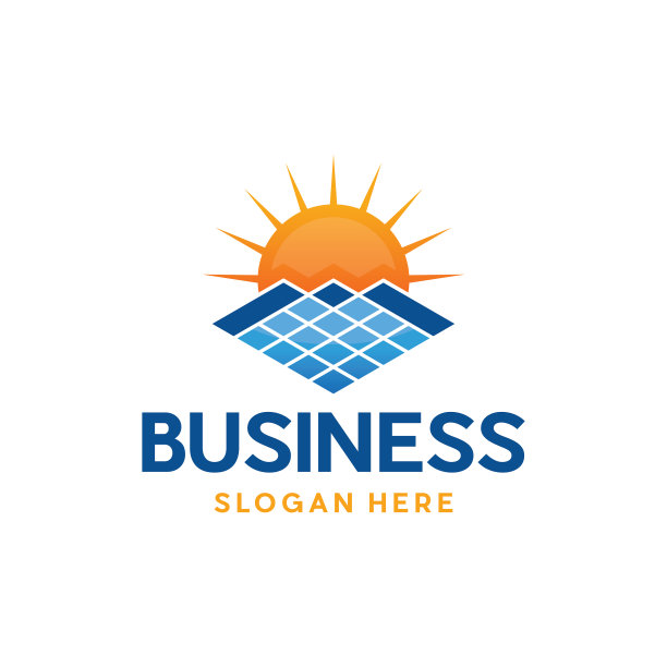 山太阳能标志设计图片下载