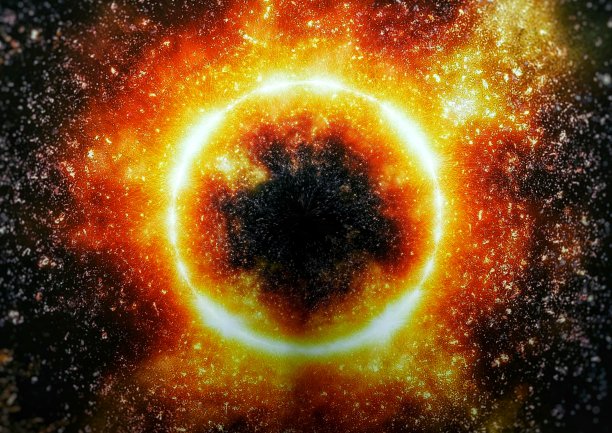 光粒子散射图片下载