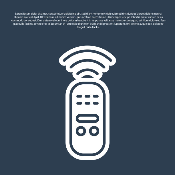 蓝线智能遥控系统图标图片下载