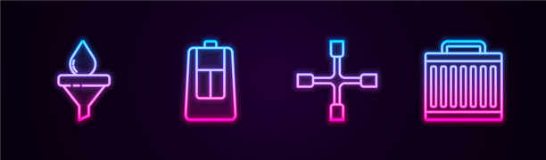 用遥控器设置管路漏斗和油滴车钥匙图片下载