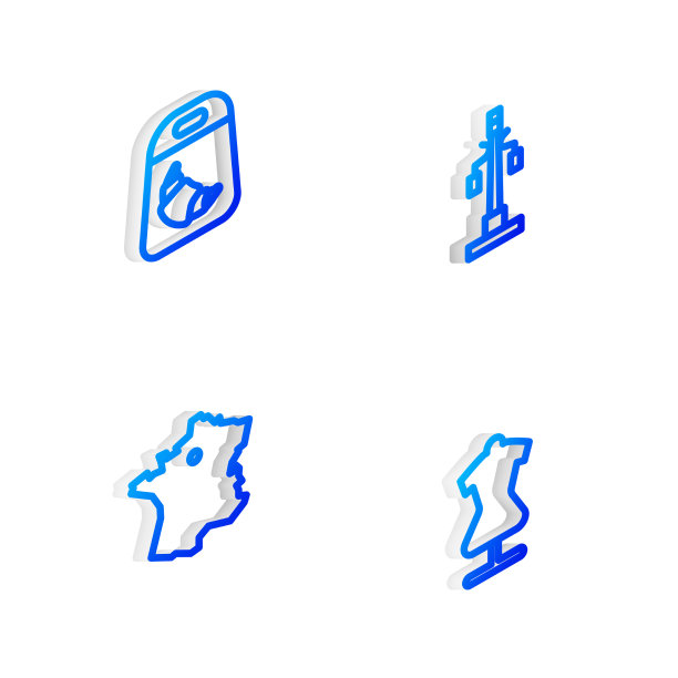 设置等距线路灯羊角包图片下载