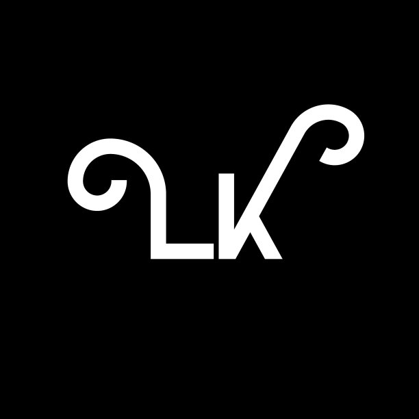 Lk字母标识设计的首字母Lk标识图片下载