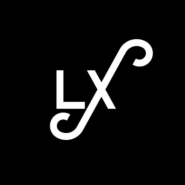 LX圆形组合三角形标志图片下载