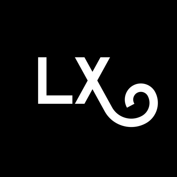 LX圆形组合三角形标志图片下载