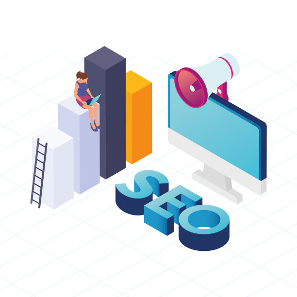 带有营销图标的桌面图片下载