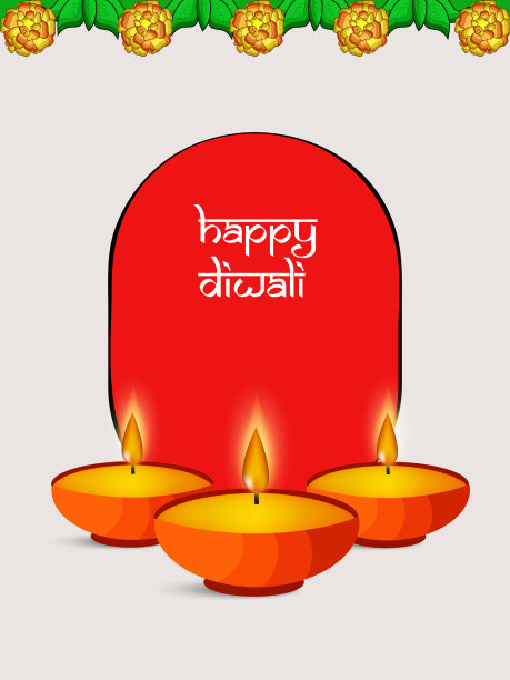 印度教节日排灯节图片下载