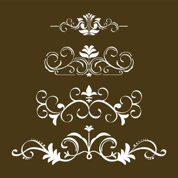 白色饰品图标套装图片下载