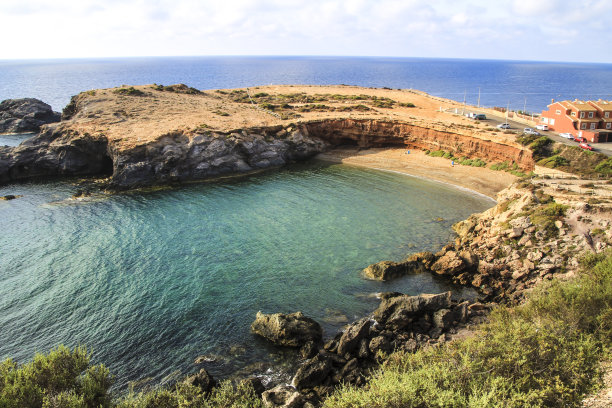 卡波德帕洛斯村的卡拉非利亚海滩图片下载