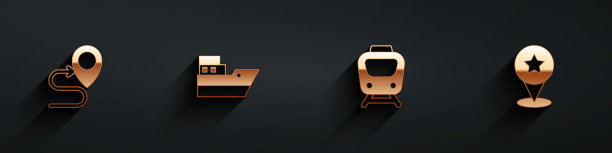 设置航路、航线、列车和地图图片下载