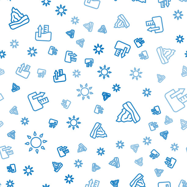 设线太阳冰山，上升到水面上图片下载