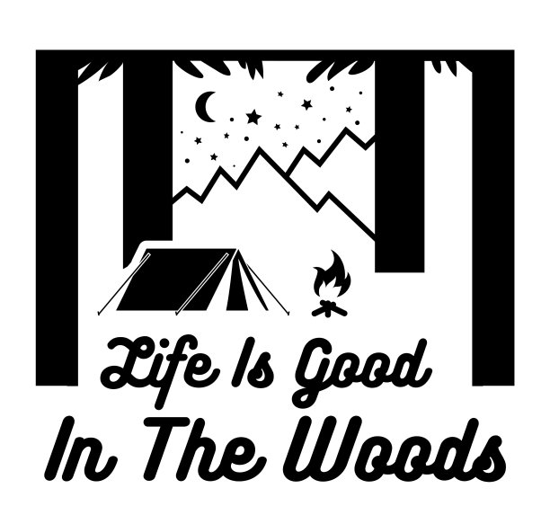 森林里的生活是美好的图片下载