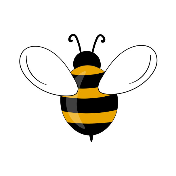 卡通蜜蜂吉祥物小蜜蜂飞黄蜂图片下载