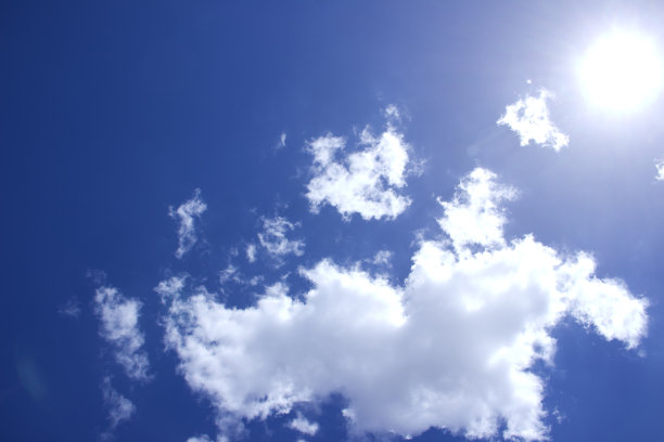 蓝色的天空图片下载