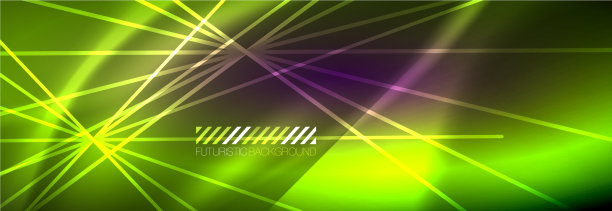 霓虹灯动态光束抽象壁纸图片下载