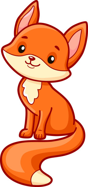 卡通可爱的狐狸图片下载
