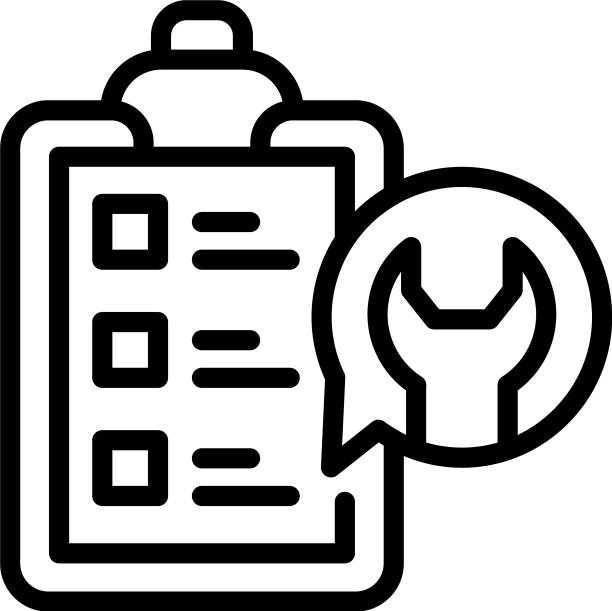 修复清单图标大纲风格图片下载