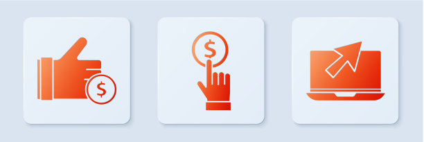 集手握硬币和手握硬币图片下载