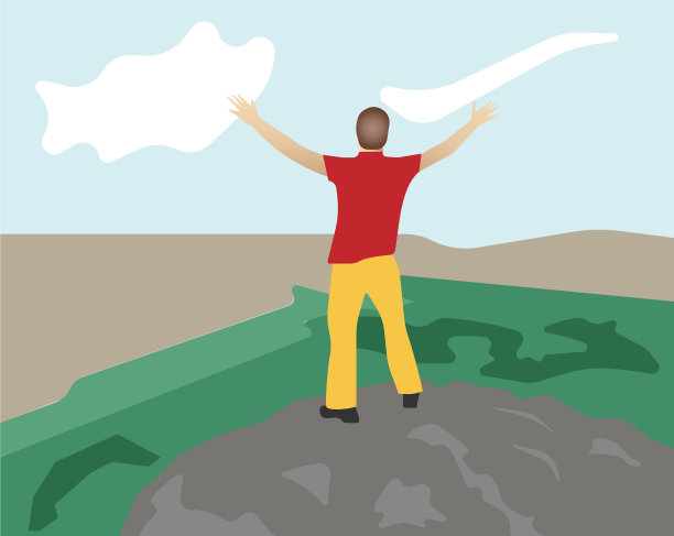 一个图标一个自然中的人在图片下载