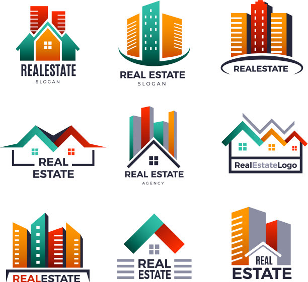 房地产标志建筑豪宅家图片下载