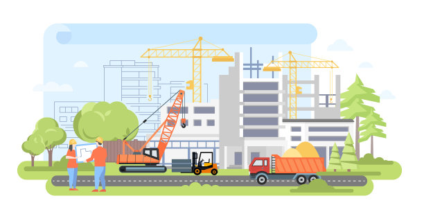 在建住宅综合体-平面设计图片下载