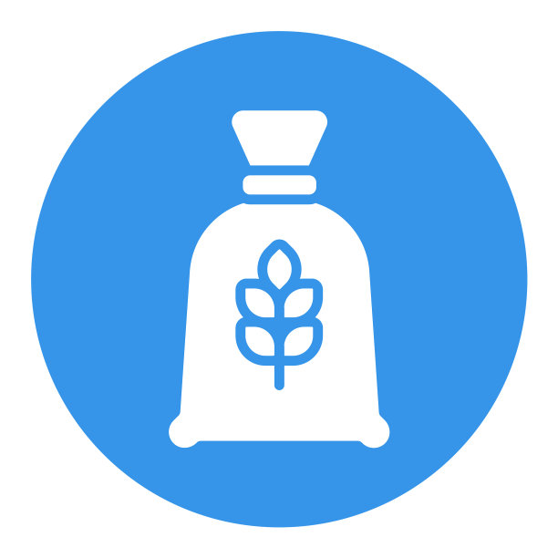 袋装面粉图标厨房用具图片下载