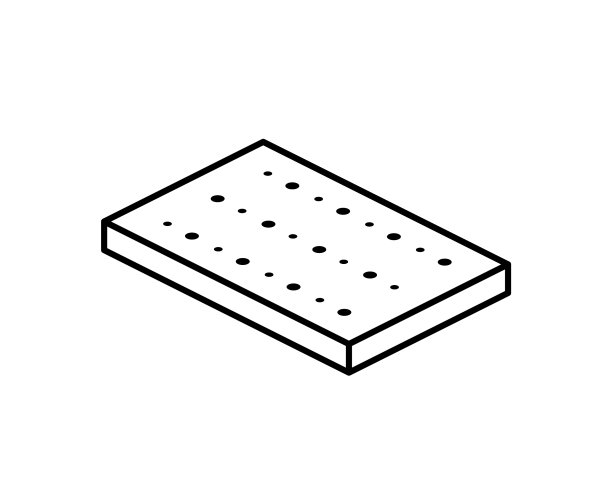床垫图标孤立在白色背景图片下载