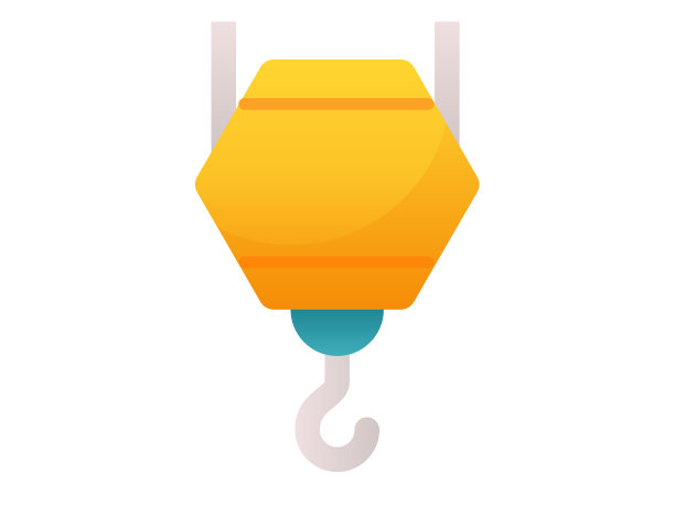 起重机结构单隔离图标带图片下载