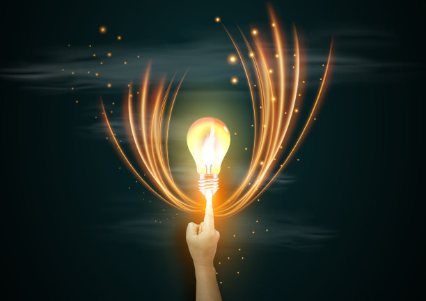 手和点子概念思维创造性。为了成功，计划，思考，搜索，分析，沟通，未来的想法，创新的技术现代。图片下载