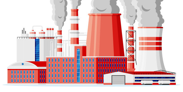 工业工厂发电厂图片下载