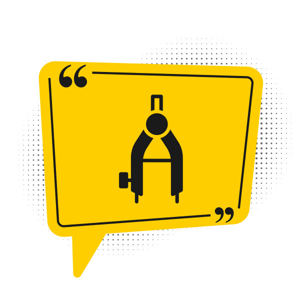 黑色画指南针图标孤立在白色图片下载