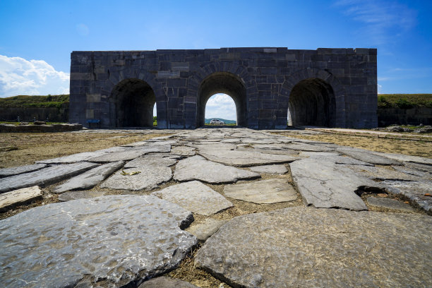 位于越南北部清化省的不错的城堡图片下载