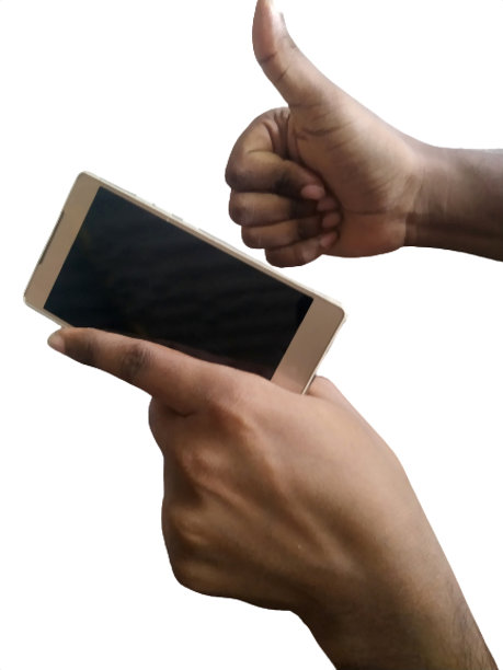 拿着手机的人图片下载