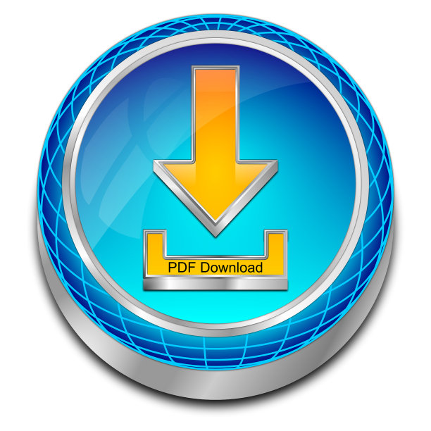 PDF下载按钮- 3D插图图片下载