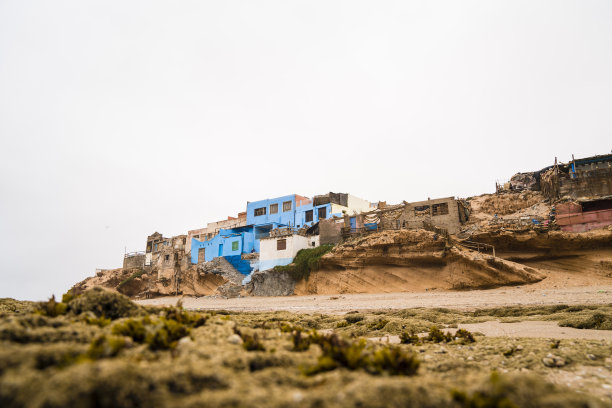 蒂夫尼特海滩，摩洛哥南部图片下载