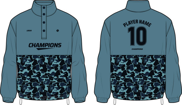 长袖夹克衫弹窗设计模板图片下载