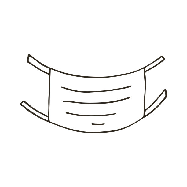 矢量图标手绘制风格。图像隔离在白色背景图片下载