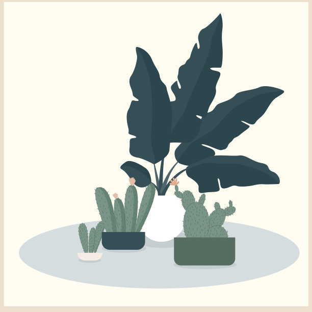 家庭内部。温馨的家，舒适的装饰元素设计朋友贺卡，商店广告，海报，页面等。图片下载