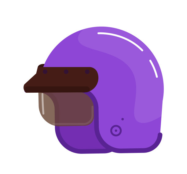 隔离在白色背景上的防护头盔图片下载