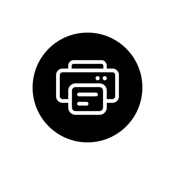 打印机图标的网页和移动图片下载