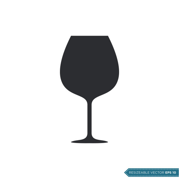 玻璃图标矢量模板插图设计图片下载