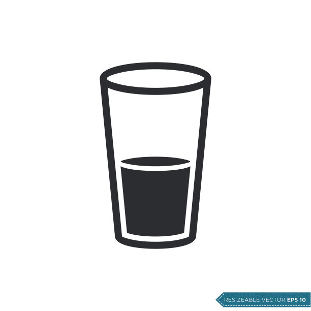 玻璃图标矢量模板插图设计图片下载