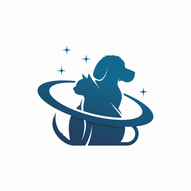 宠物星球标志模板设计图片下载