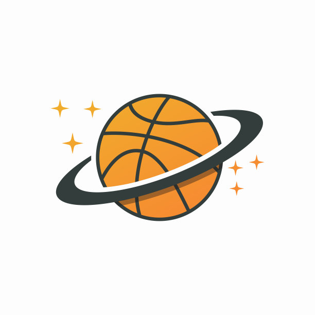 篮球星球标志模板设计图片下载
